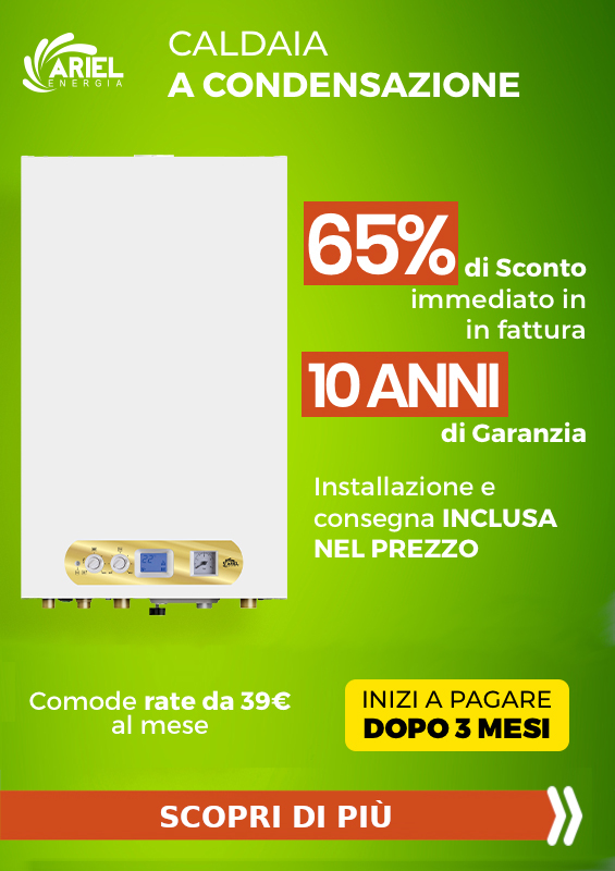 Promozione Ariel Caldaia