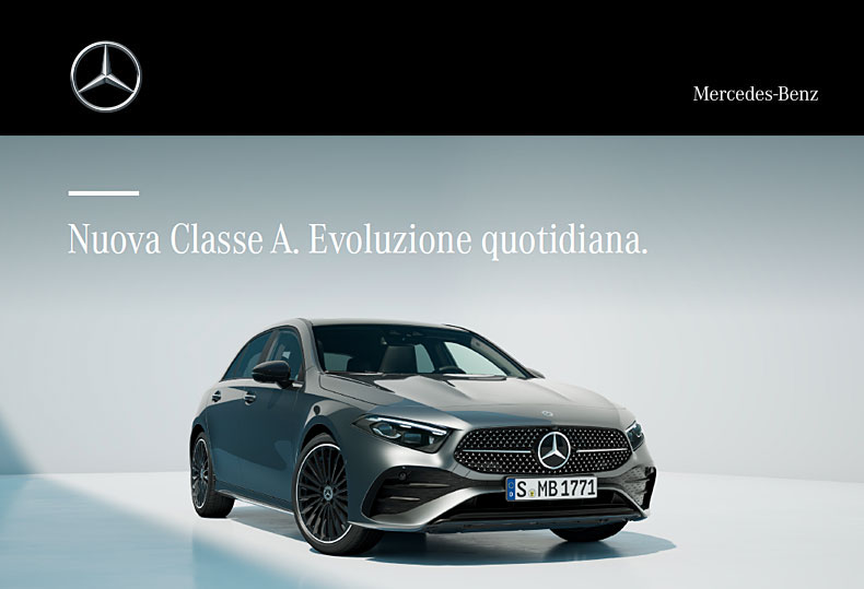 Nuova Classe A. Evoluzione quotidiana.